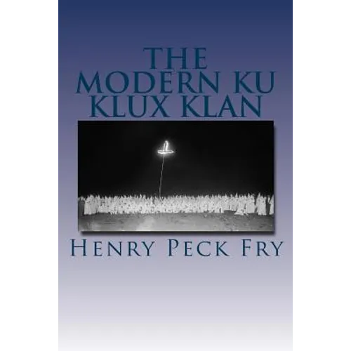 The Modern Ku Klux Klan - Paperback
