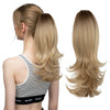 Synthetic Claw Clip in Ponytail Hair Extensions Hairpiece 14"