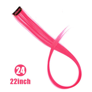 Buy 24 Synthetic Rainbow Highlighted Hair