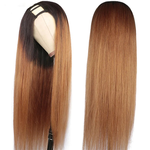 U Part Wig Human Hair Wigs