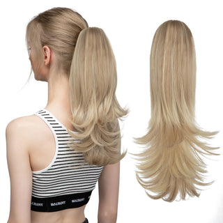 Buy 16h613 Synthetic Claw Clip in Ponytail Hair Extensions Hairpiece 14&quot;