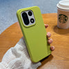 New Stylish Liquid Silicone Minimalist Solid-color Fully Encasing Drop Proof Protective Case