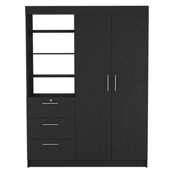 Kenya 2 Piece Bedroom Set, Black