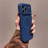 Liquid Silicone Skin-feel Magnetic Phone Case