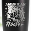 Funny Fishing Tumbler | Insulated Stainless Steel Coffee Mug With Spill Resistant Lid