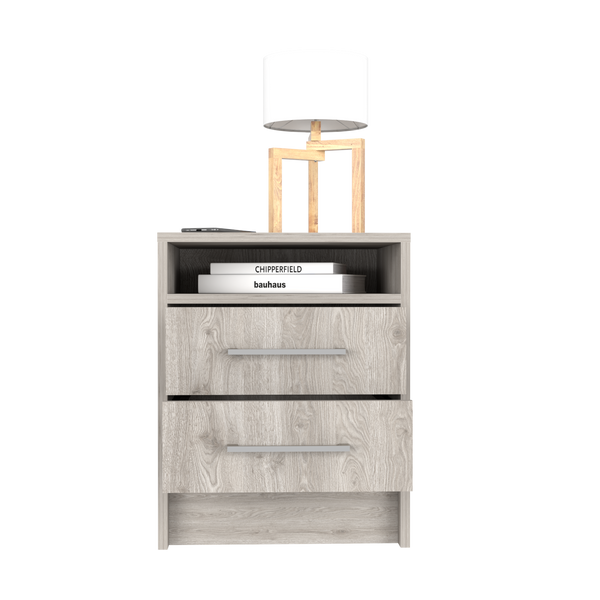 Nightstand Cartiz, Bedroom, Light Gray