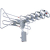 Supersonic 360-Degree HDTV Digital Amplified Motorized Antenna with Remote Control, Supports 2 TV Sets