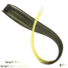 22 Inch Synthetic Colored Highlight Hair Extensions