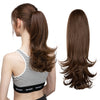 Synthetic Claw Clip in Ponytail Hair Extensions Hairpiece 14"