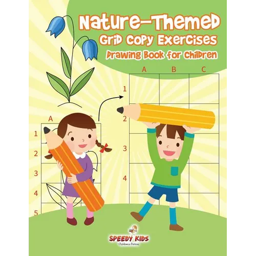 Nature-Themed Grid Copy Exercises: Drawing Book for Children - Paperback