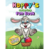 Hoppy's Coloring Fun Book: Coloring Book, Letter From The Easter Bunny and Golden Egg Award - Paperback