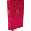 Nkjv, Reference Bible, Personal Size Large Print, Leathersoft, Pink, Red Letter Edition, Comfort Print: Holy Bible, New King James Version - Imitation Leather