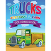 Trucks, Tractors & Cars Coloring Book - Paperback