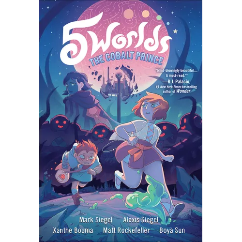 5 Worlds Book 2: The Cobalt Prince: (A Graphic Novel) - Paperback