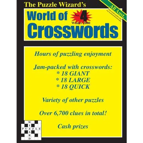 World of Crosswords No. 4 - Paperback