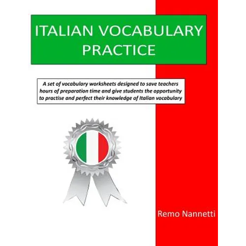 Italian Vocabulary Practice - Paperback