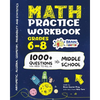 Math Practice Workbook Grades 6-8: 1000+ Questions You Need to Kill in Middle School by Brain Hunter Prep - Paperback