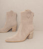 Tara Two Paneled Western Boots
