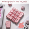 XVX Pink Blush HOA Profile Keycap Set 132-Key