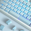 XVX Gradient X-Axis Series Side-Printed Cherry Profile 121-Key PBT Keycap Set