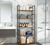 Industrial Bookshelf – /4/5/6/Triple-Tier Metal Storage Shelf