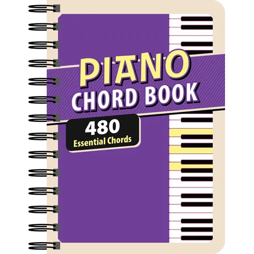 Piano Chord Book: 480 Essential Chords - Spiral
