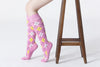 Traditional Argyle Knee High Socks Set
