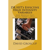 DR HIT's Effective High Intensity Variables - Paperback