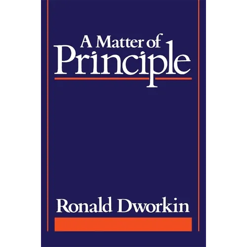 A Matter of Principle - Paperback