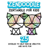 Zendoodle: Zentangle For Kids - Paperback