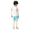 Boy Cartoon Split Long-sleeved Long Trousers Quick-drying Swimwear