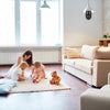 E27 WiFi Bulb Camera 1080P FHD WiFi IP Pan Tilt Security Surveillance Camera with Two-Way Audio Night Vision Motion Detection Function APP Control