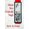 Words Were Originally Magic - Hardcover