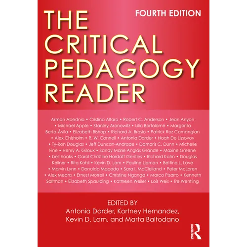 The Critical Pedagogy Reader - Paperback