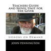 Teachers Guide and Novel Unit for The Giver: Lessons on Demand - Paperback