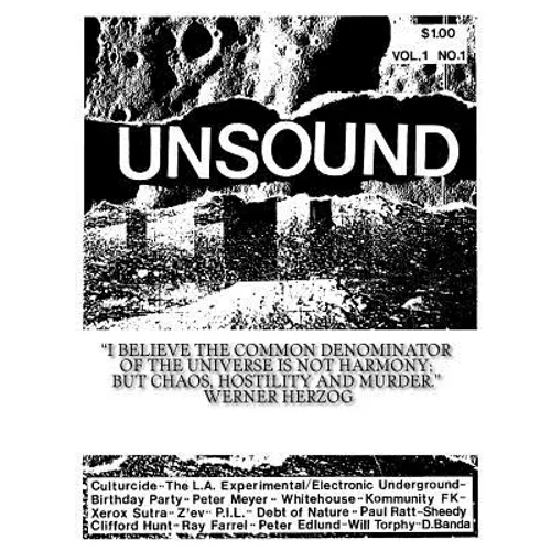 Unsound, Volume 1, #1 - Paperback