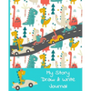 My Story Draw & Write Journal: Dino Racers Primary Notebook for Boys & Girls, Grades K-2, Half Picture Space & Half Handwriting Practice Lines. Handy - Paperback