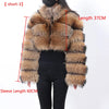 Fashion Fox Fur Winter Coats Vests