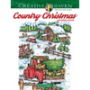 Creative Haven Country Christmas Coloring Book - Paperback