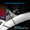 Naztech SpeedMax65 PD65W + QC3 Car Charger