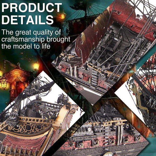 3D Puzzles the Queen Anne's Revenge Pirate Ship