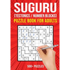 Suguru Puzzle Books for Adults: Tectonics Japanese Math Logic Number Puzzle 500+ Puzzles Easy to Hard - Paperback