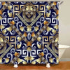 Modern Geometric Shower Curtain Set