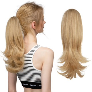 Buy 27-613 Synthetic Claw Clip in Ponytail Hair Extensions Hairpiece 14&quot;