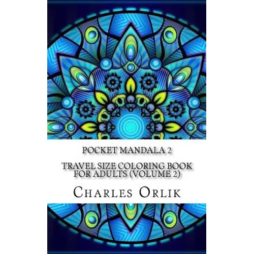Pocket Mandala 2 - Travel Size Coloring Book for Adults (Volume 2) - Paperback