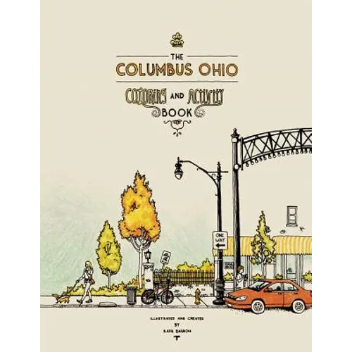 The Columbus Ohio Coloring and Activity Book - Paperback