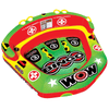 WOW Watersports Bingo 1-3 Person Cockpit Ski Tube w Foam Handles