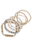 Mix Stackable Charm Bracelet