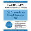 PRAXIS 5421 Professional School Counselor - Paperback