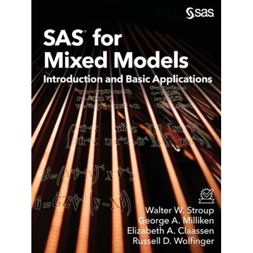 SAS for Mixed Models: Introduction and Basic Applications - Paperback